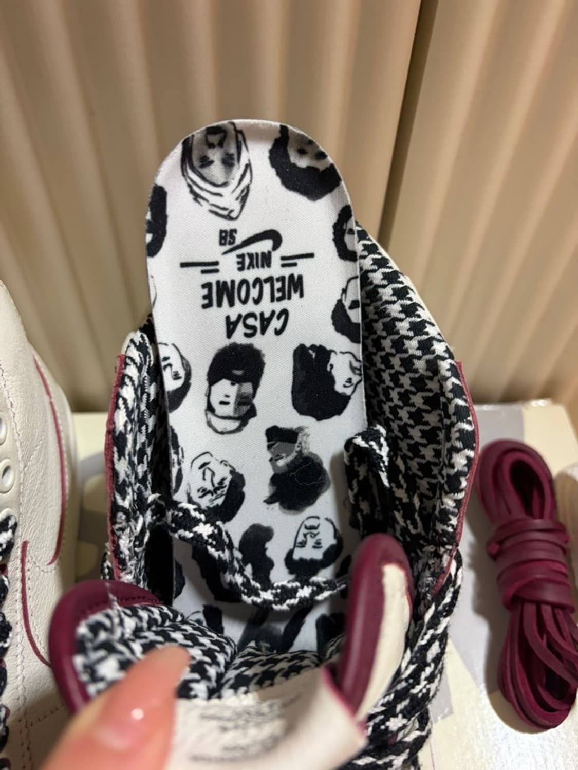 나이키x웰컴 스케이트보딩 SB 줌 블레이저 미드 상품이미지6