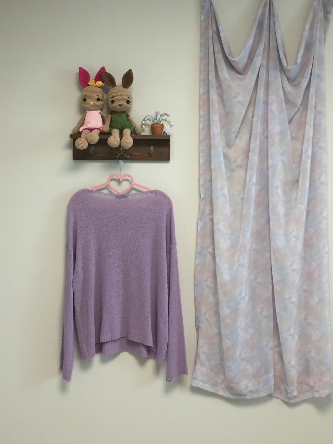 보라색 니트 상품이미지3