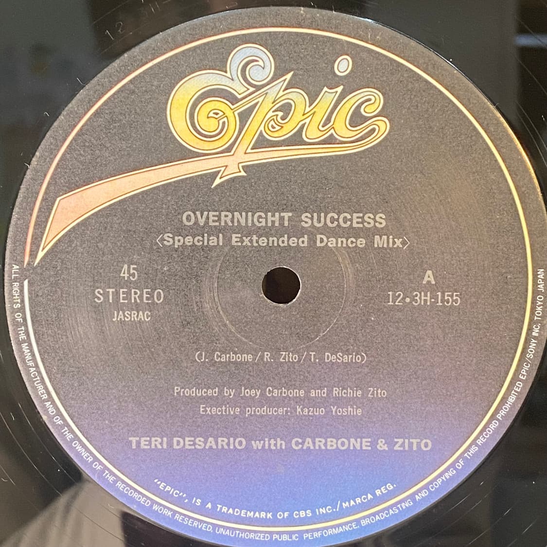 (중고LP-디스코) Teri Desario With Carbone & 상품이미지4