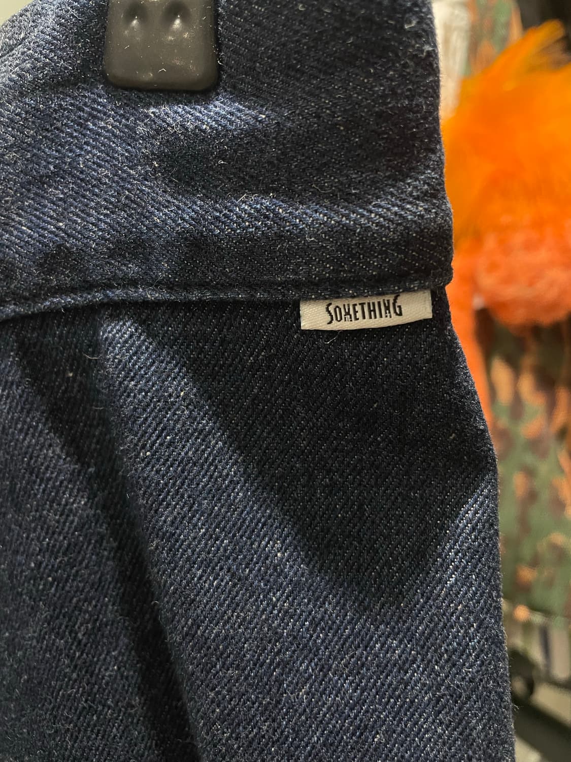 데님 롱 랩스커트 상품이미지3