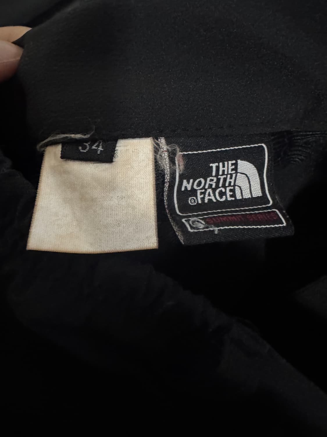 노스페이스 써밋시리즈 등산 바지 33.8인치 블랙 상품이미지3