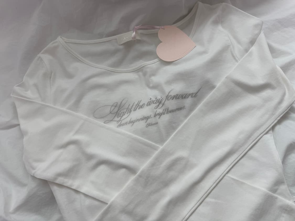 클리시어 클린 클럽 레터링 화이트 판매 상품이미지2