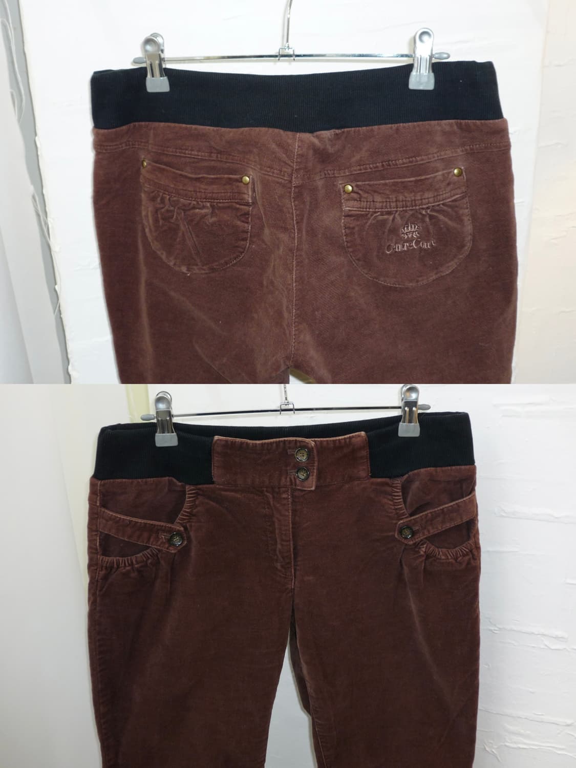 brown suede skinny pants 상품이미지5