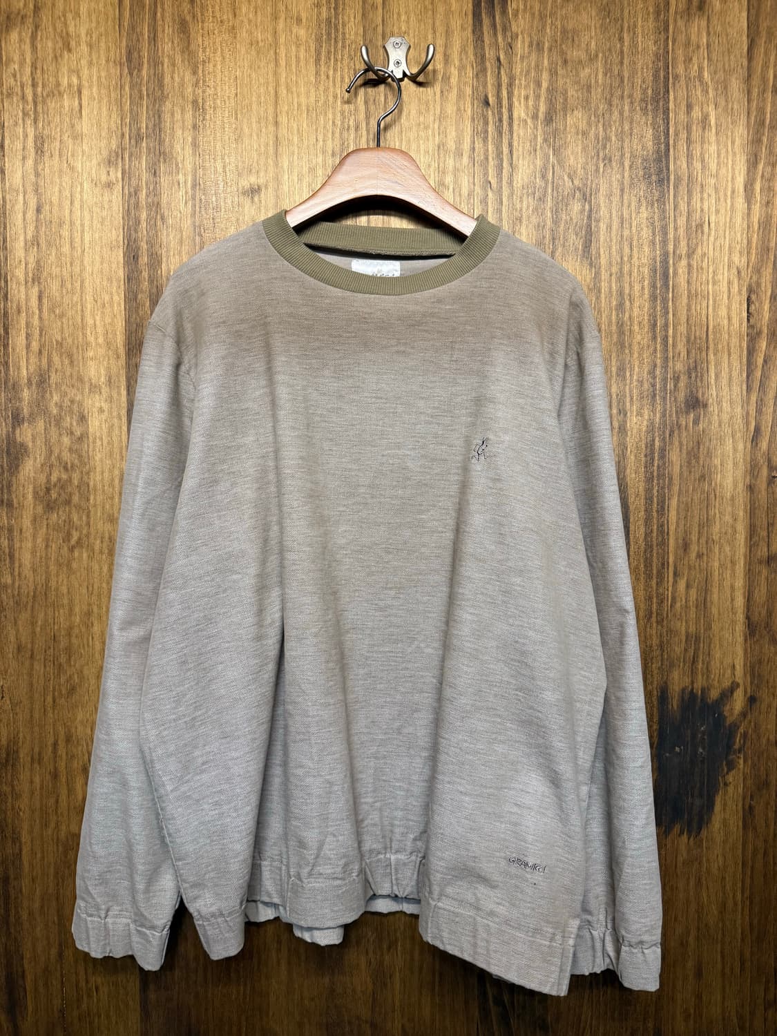 Gramicci embroidered sweatshirt 상품이미지1