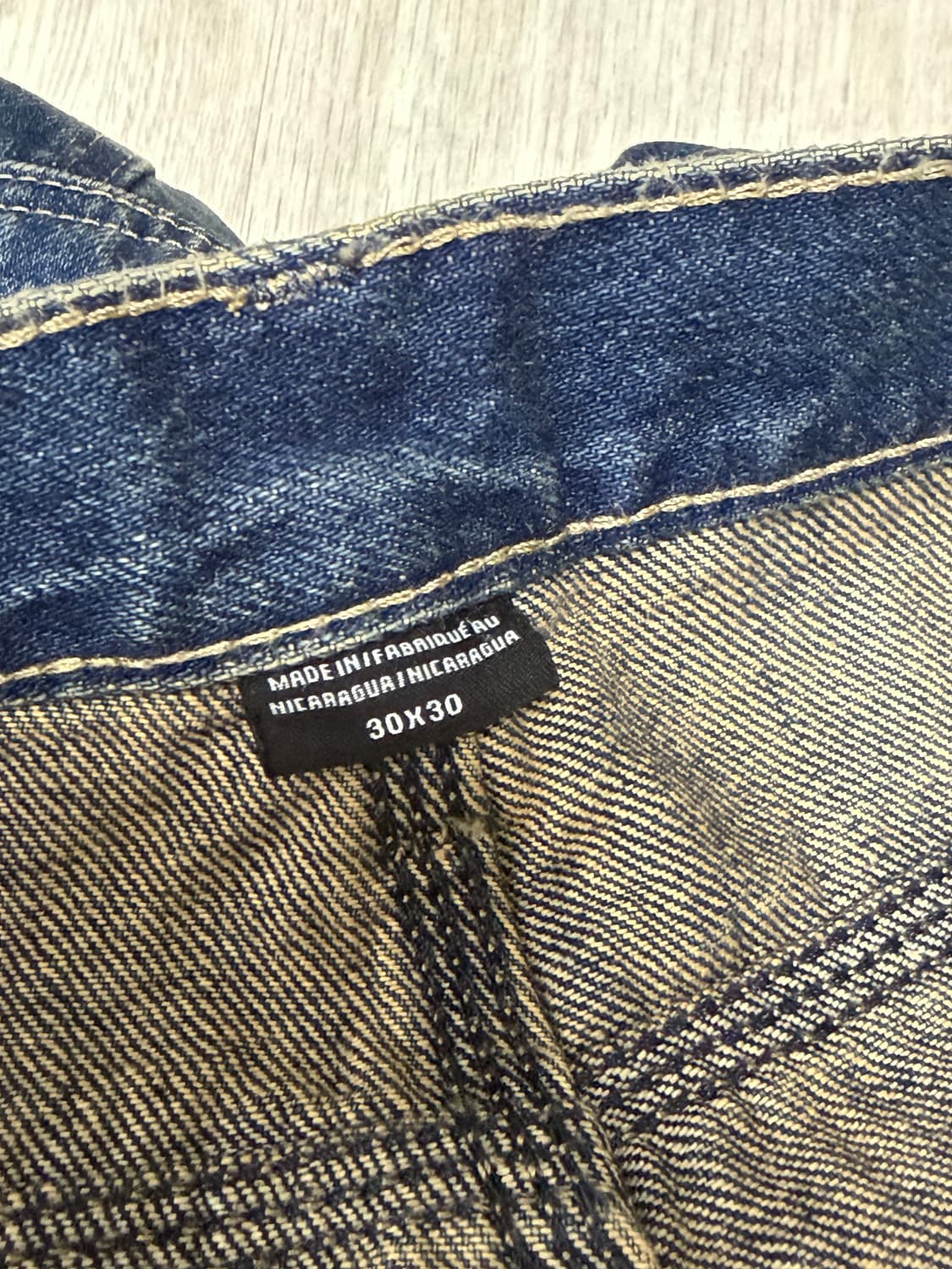 (새상품) 디키즈 카펜터 데님 팬츠 헤리티지 카키 30x30 상품이미지3