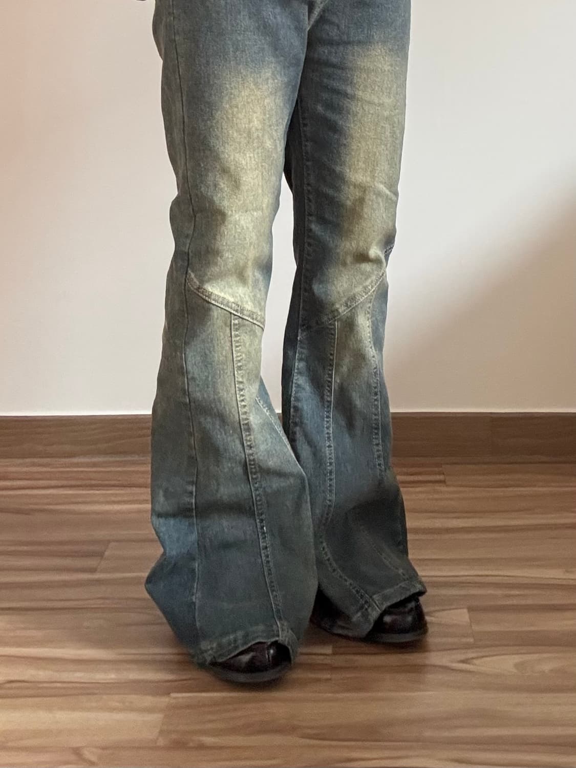 데님 부츠컷 팬츠 상품이미지2