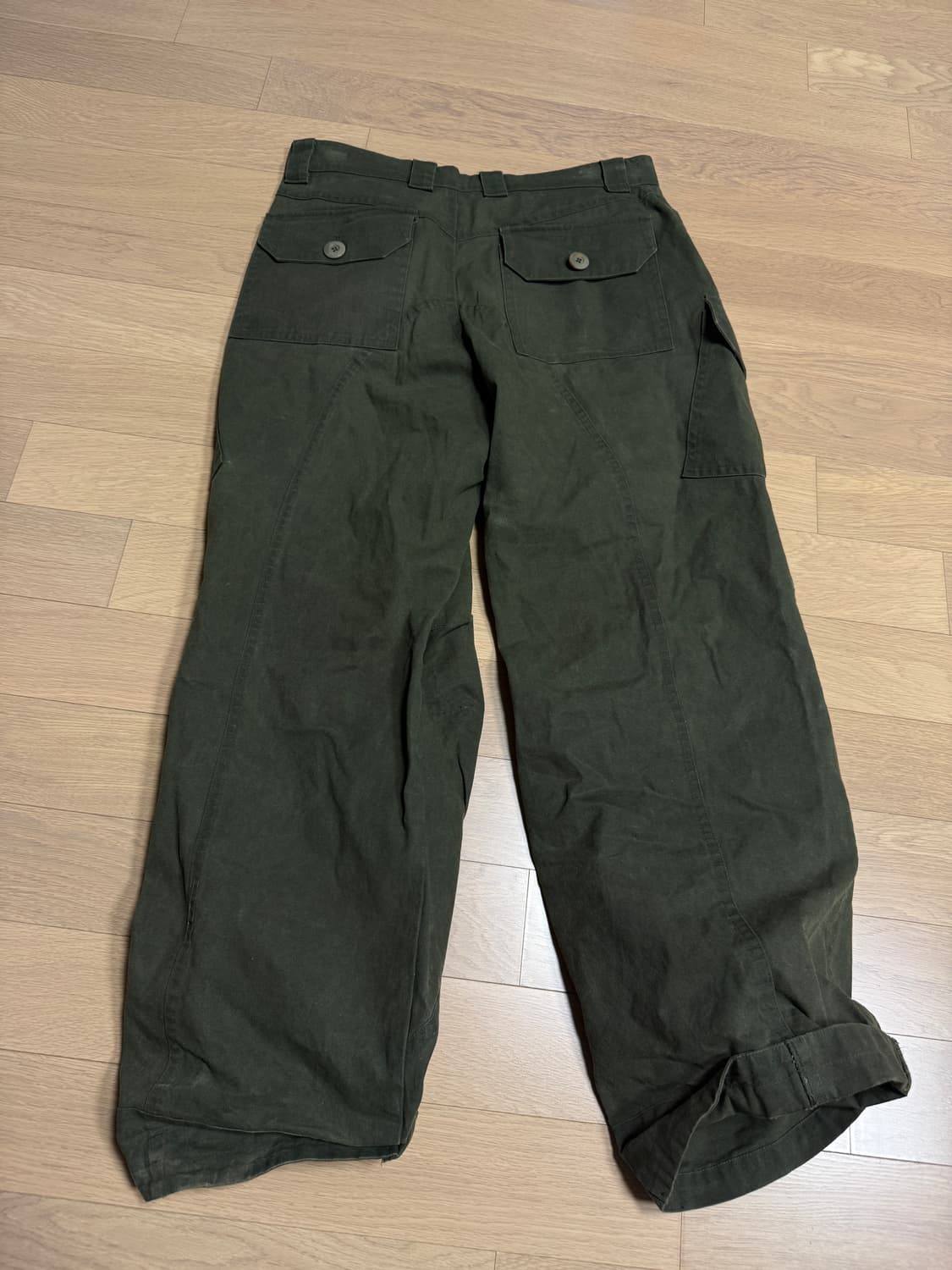 [s] 급쳐 노우웨이브 왁스코팅 팬츠 상품이미지5