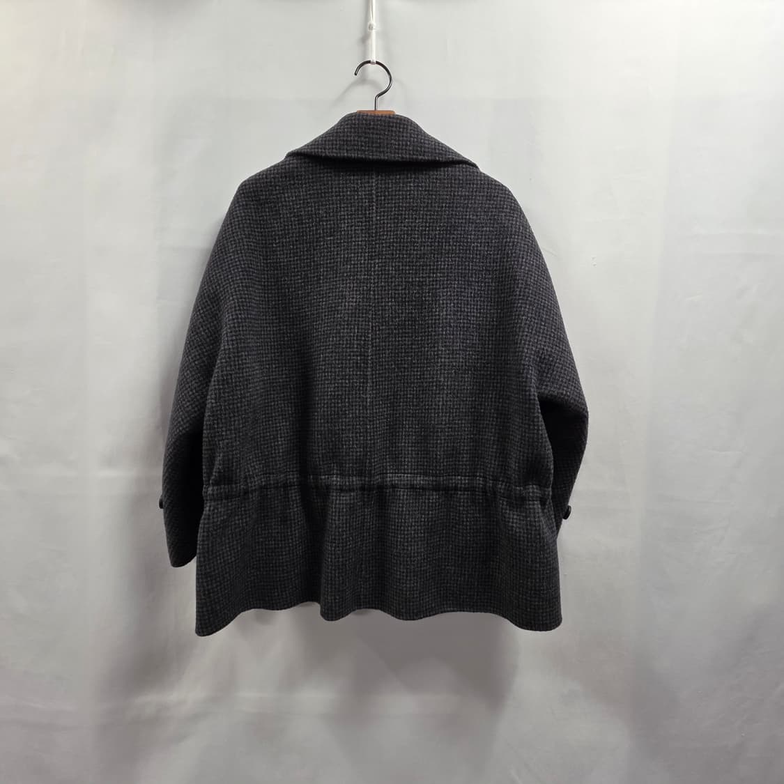 1661 LAUREL 여성 울 블렌드 하운드체크 더블 코트 S 상품이미지2