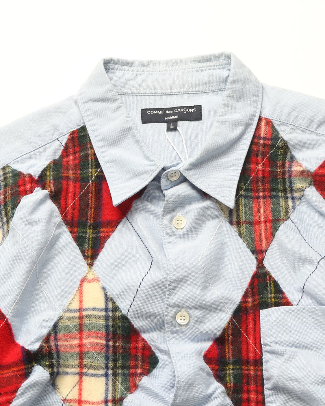 COMME des GARCONS HOMME Patchwork Shirt 상품이미지6