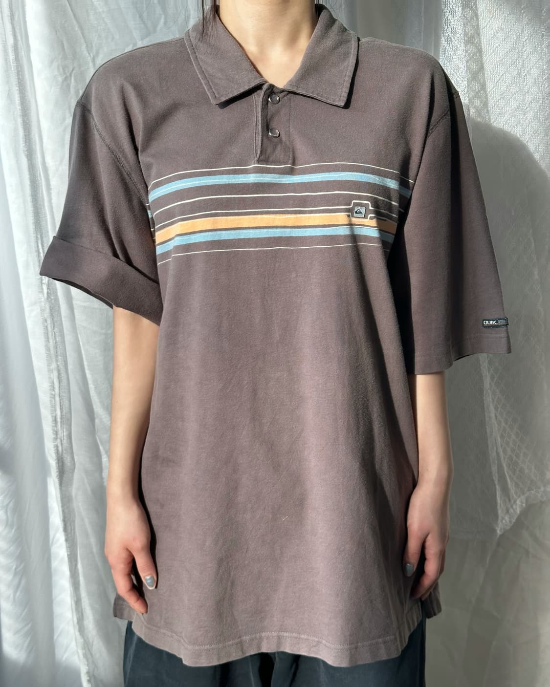  Quiksilver 카라 티 상품이미지3