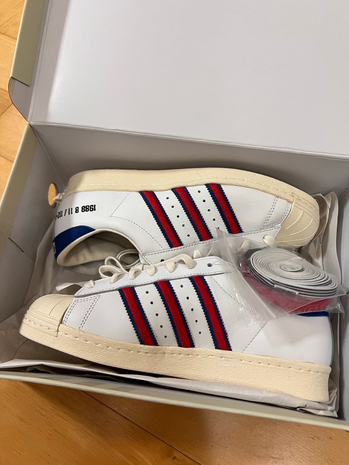 아디다스 수퍼스타 d-mop 255 미착용 색상품 상품이미지2