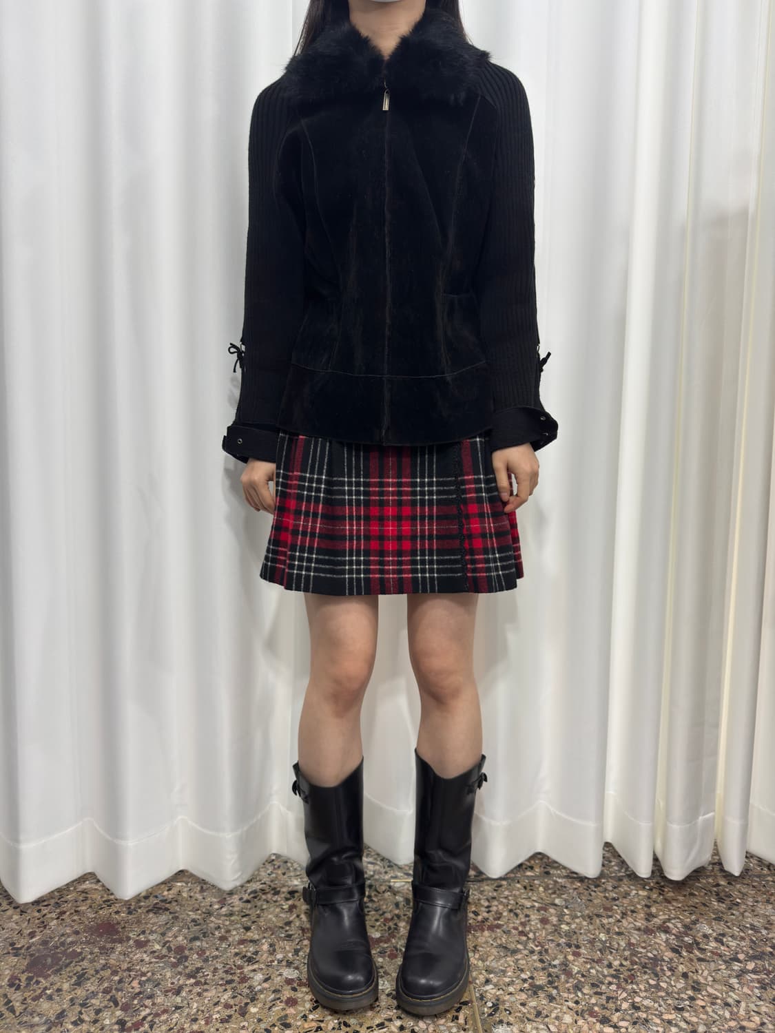 fur design jacket 상품이미지4