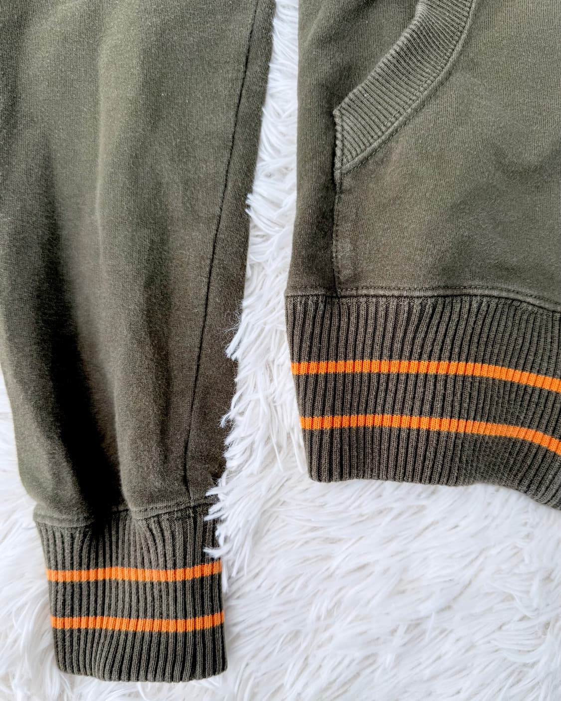 타미힐피거 카키 집업 후디 상품이미지3