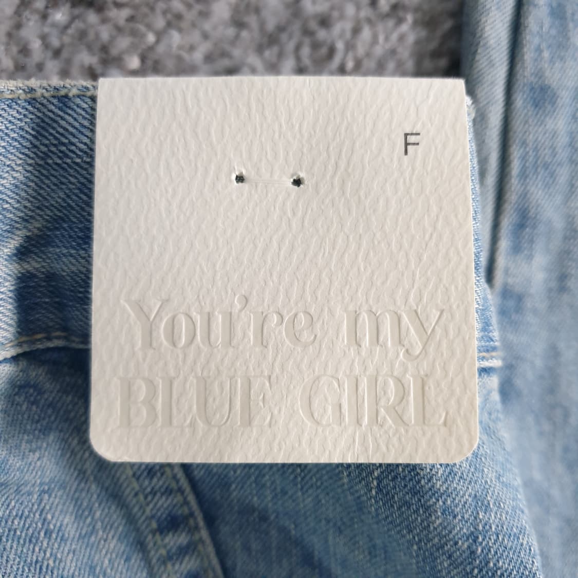 블루걸 데님 크롭 자켓 상품이미지6