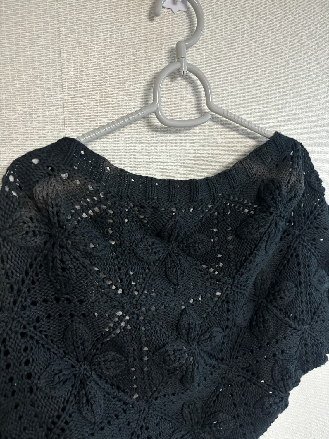 DKNY 플라워 패턴 블랙 볼레로 상품이미지5