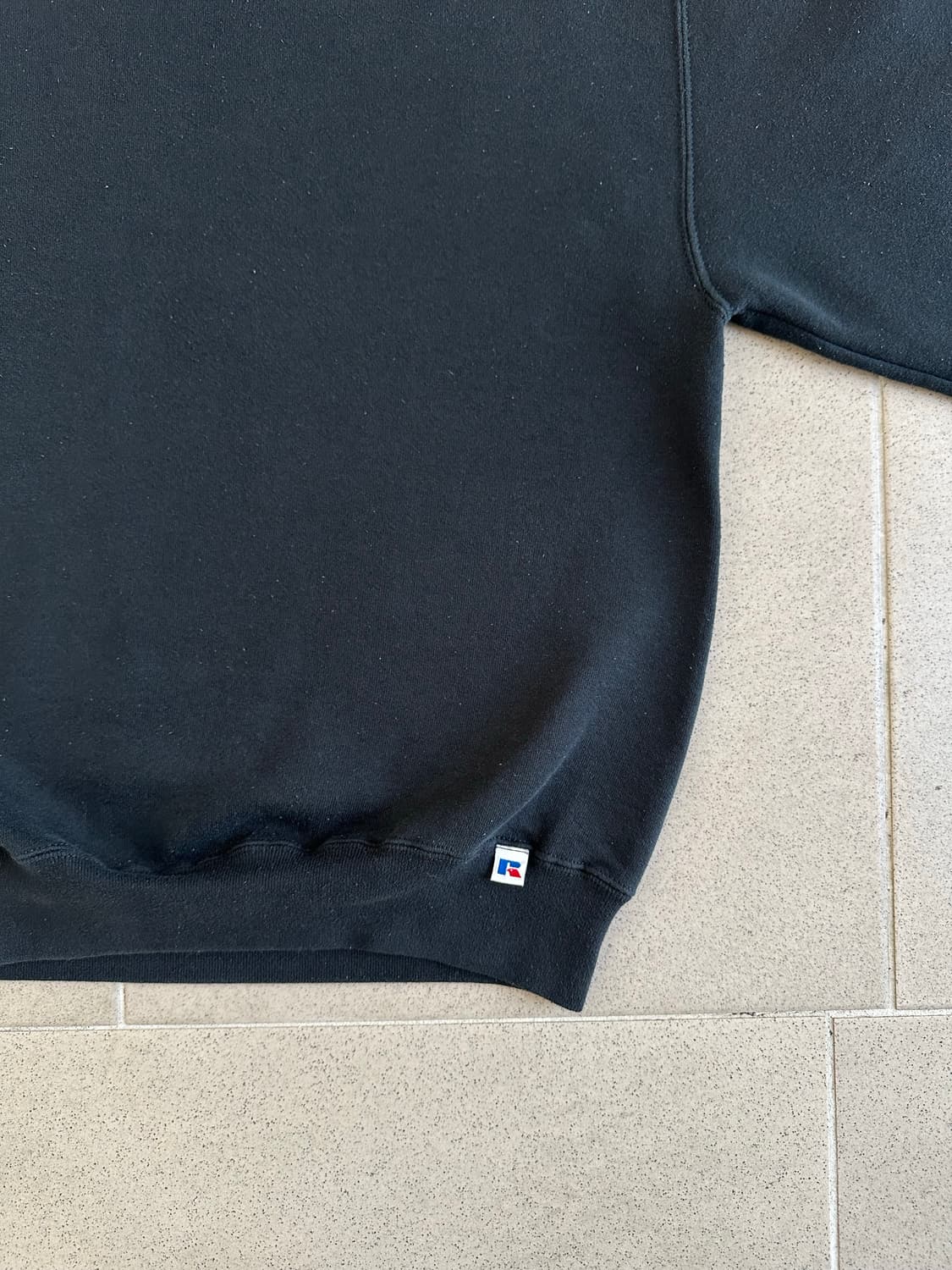 90s 빈티지 러셀 스웻셔츠 블랙 L 상품이미지3