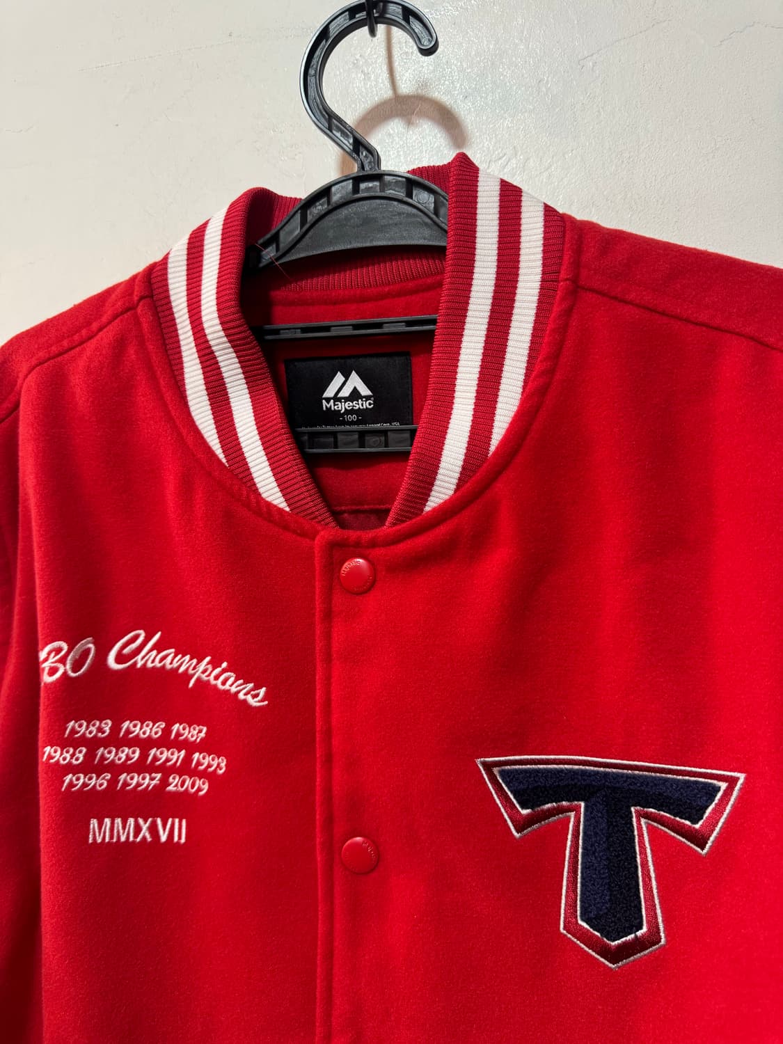 마제스틱 기아 타이거즈 야구 점퍼 100 상품이미지2