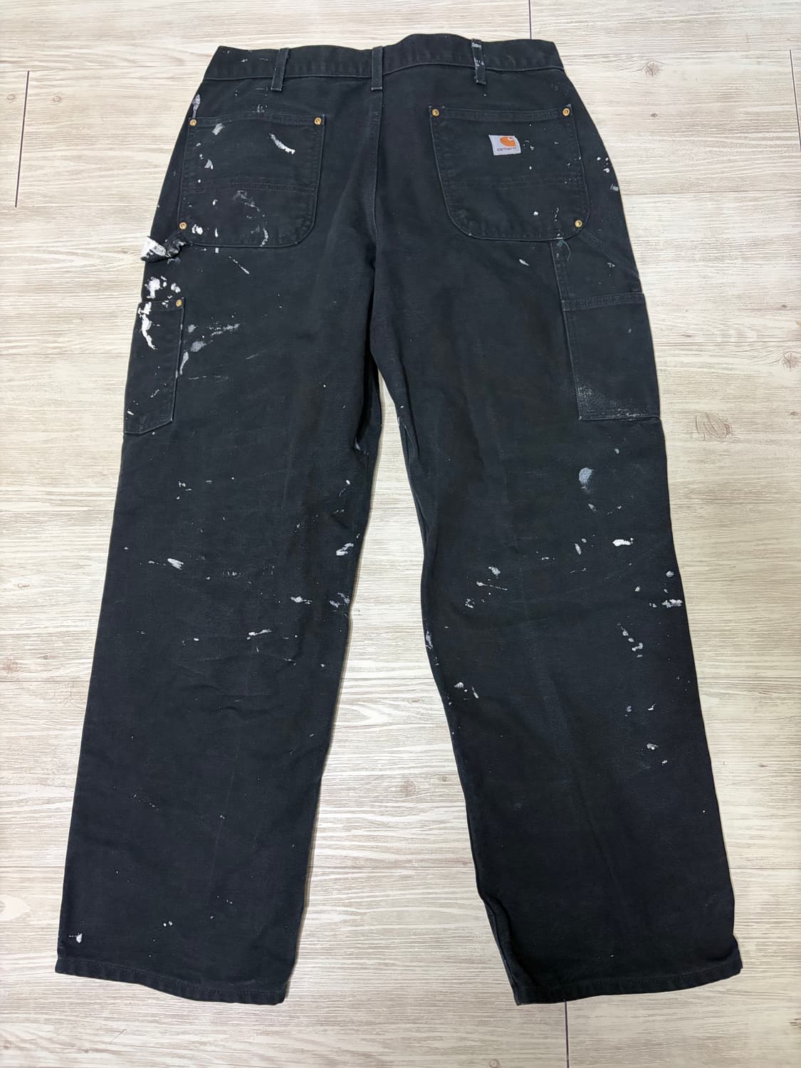 칼하트 B01 BLK 더블니 팬츠 38X30 상품이미지2