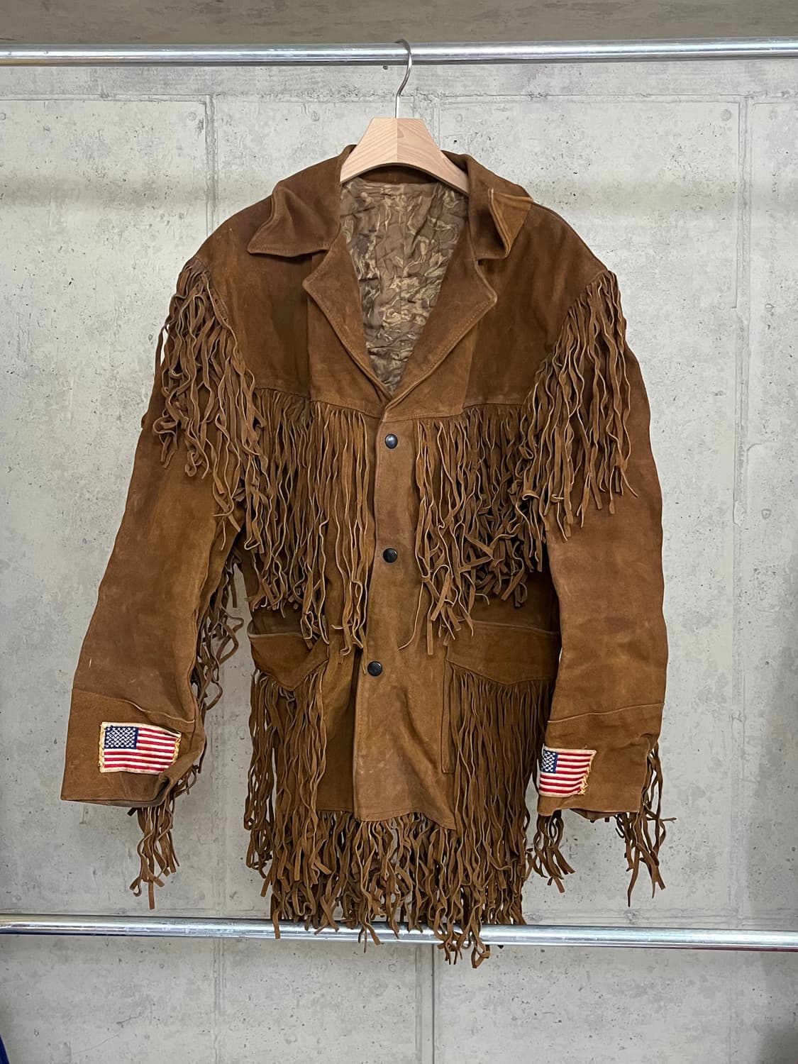 90s USA FRINGE JACKET 상품이미지1