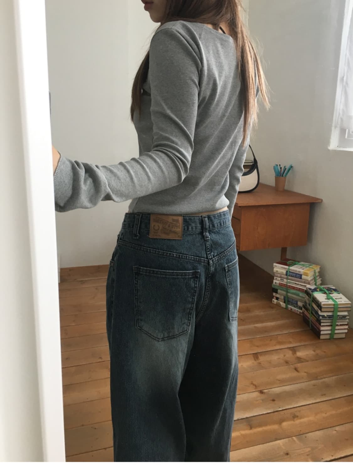 아워캐비넷 any stripe pants M 상품이미지2