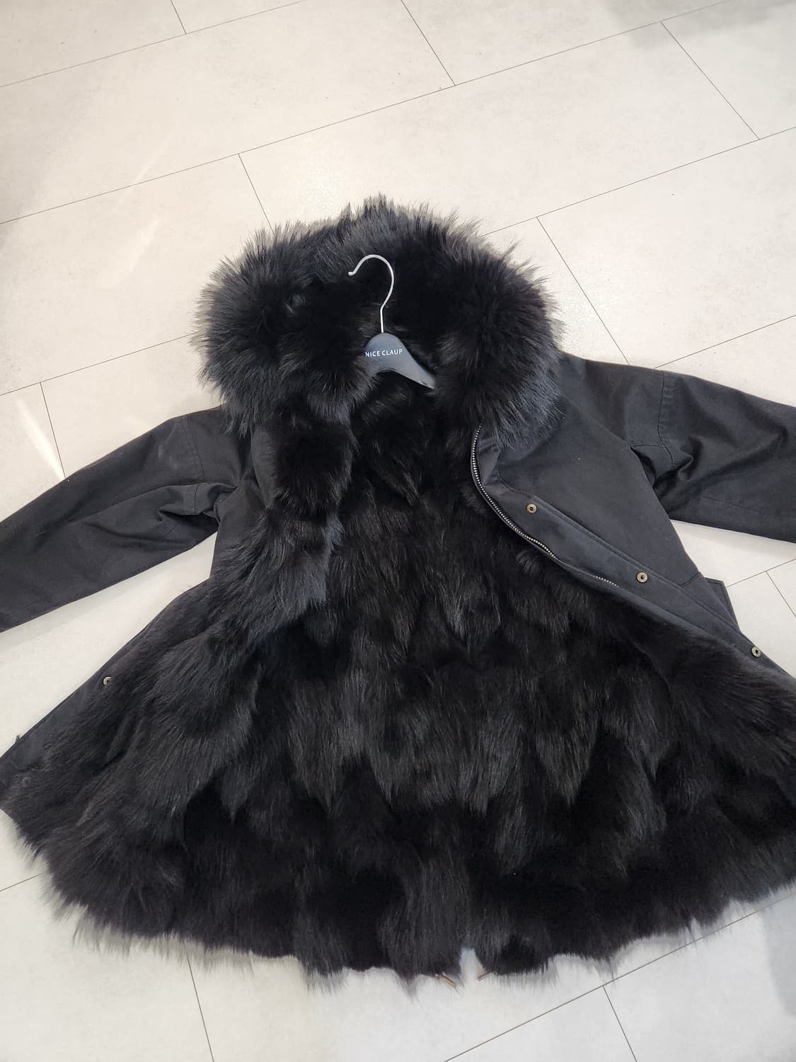 천연밍크모피야상점퍼 상품이미지8