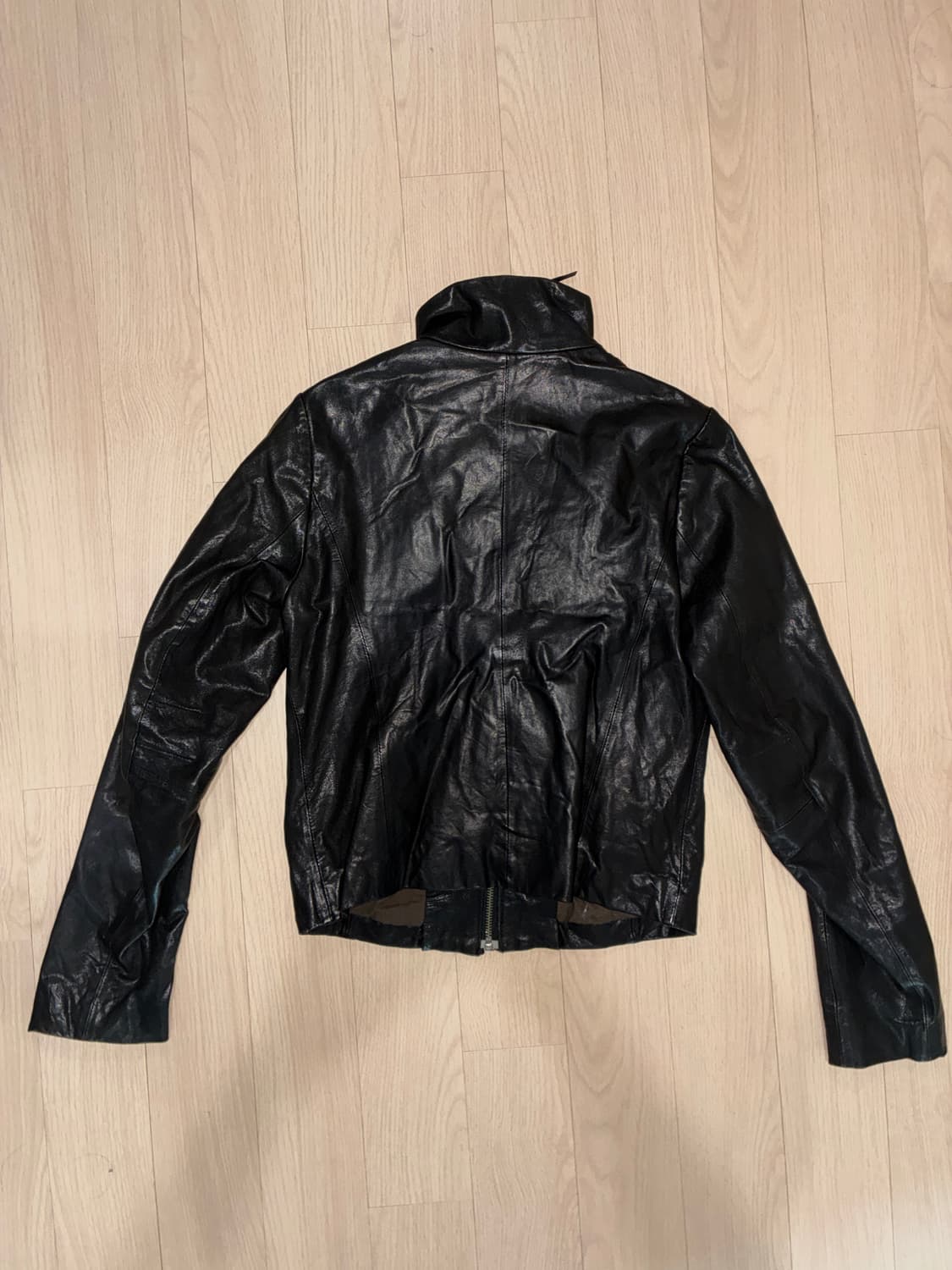 어반리서치 램스킨 하이넥 레더자켓 상품이미지9