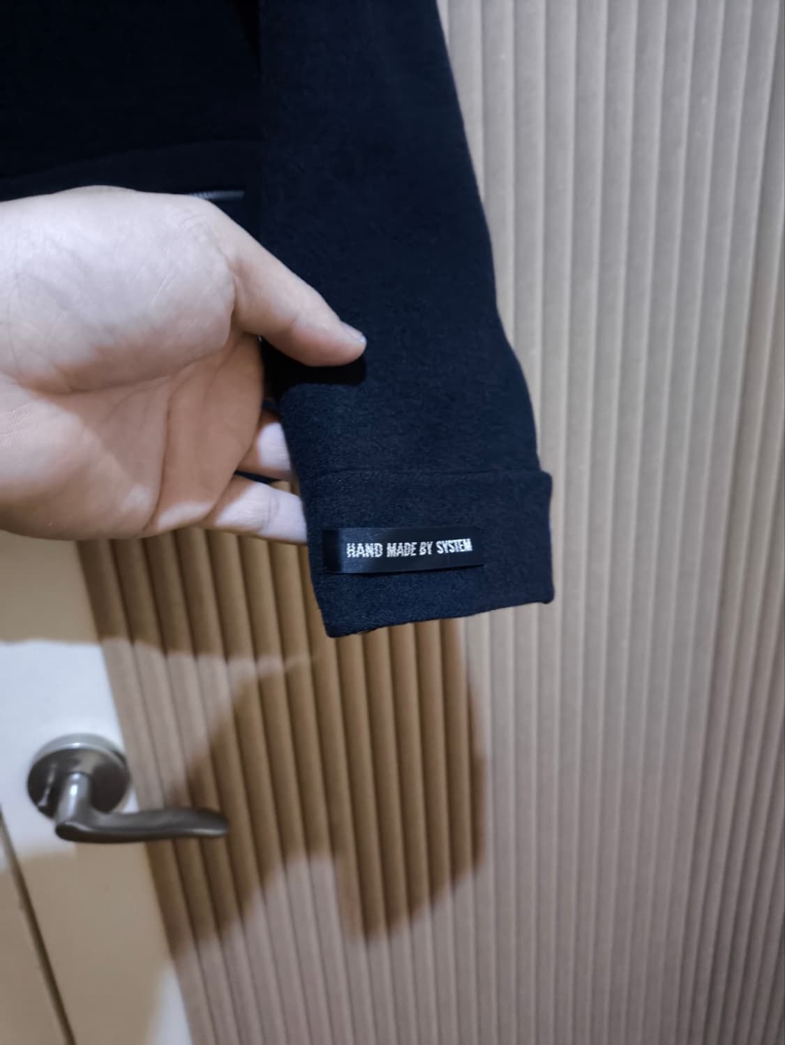 82 시스템 모직 스탠드 카라 숏코트 자켓 상품이미지4