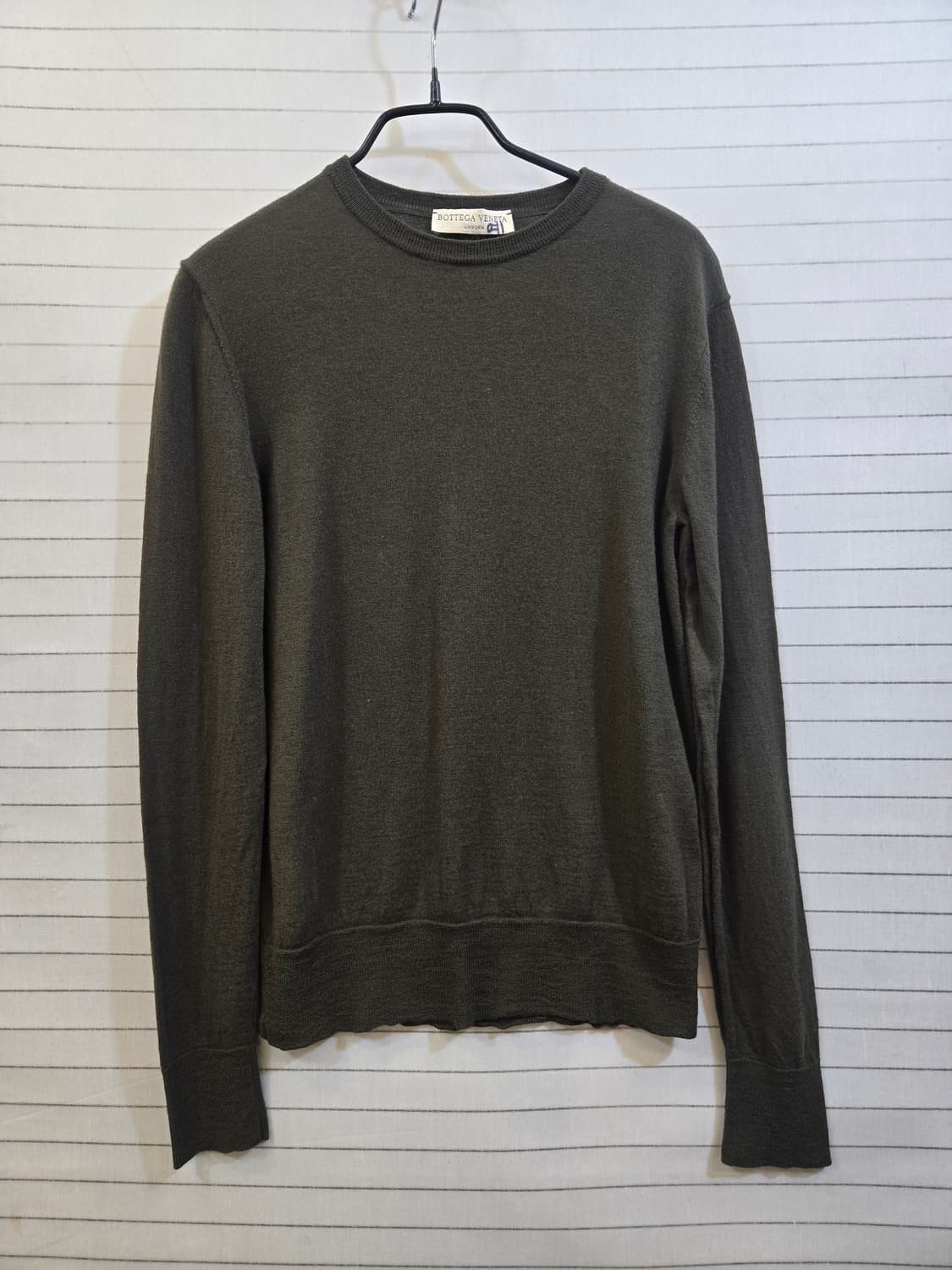 보테가베네타 니트 스웨터 카키색 상품이미지2