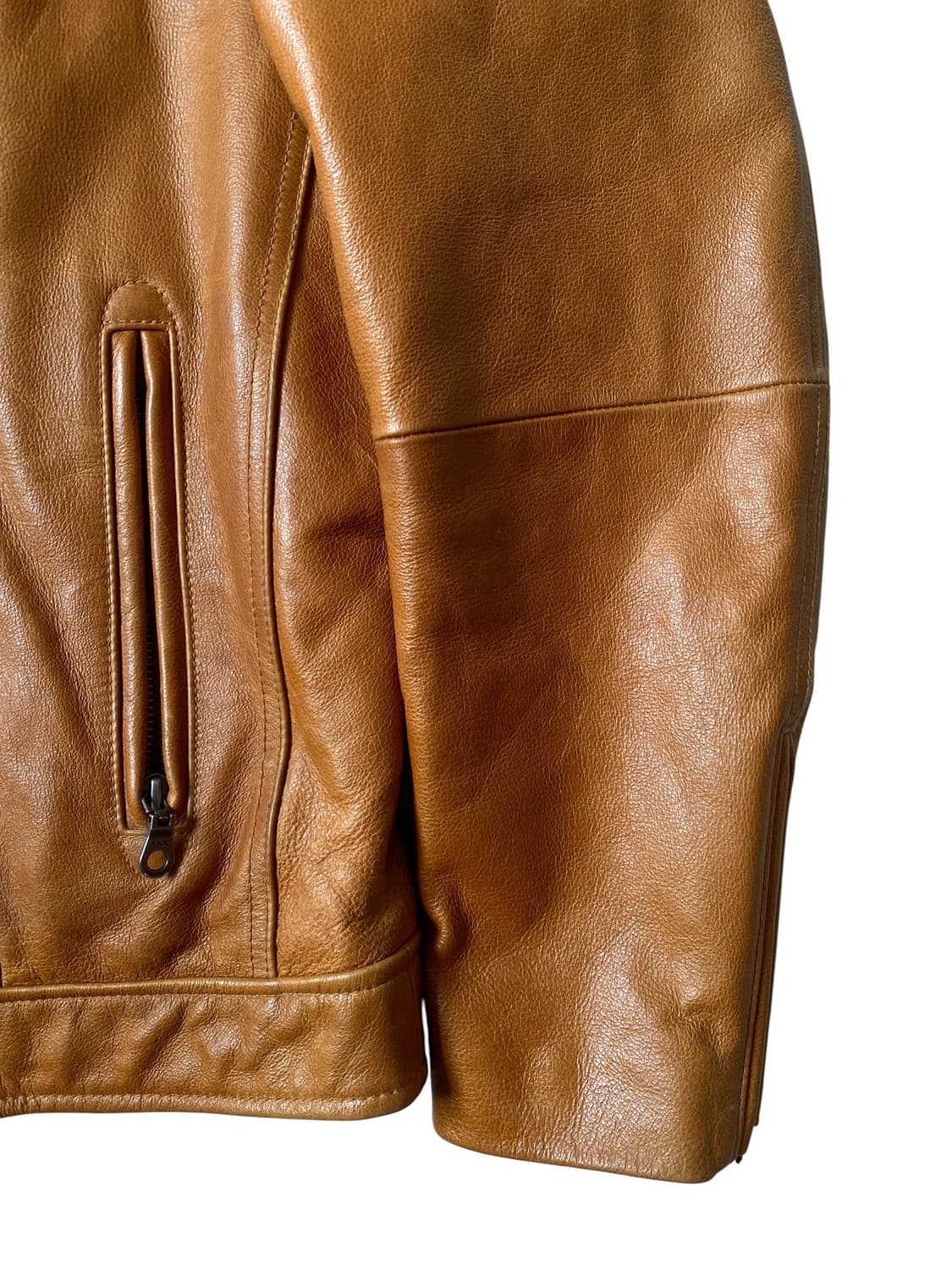 빈티지 레더 자켓 (Woman L) AB1303 상품이미지4