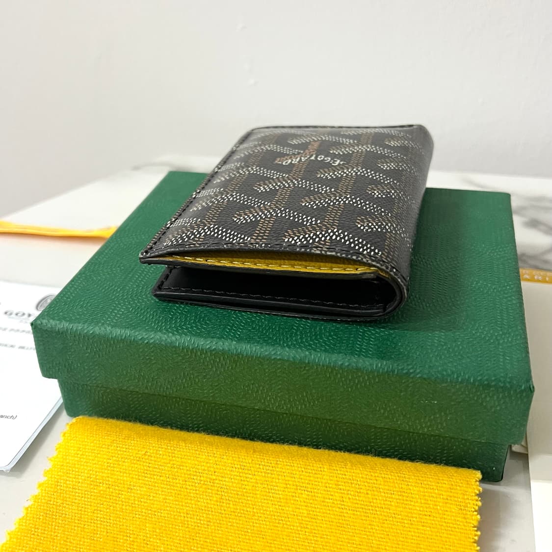 [A급/정품] 고야드 생피에르 블랙 카드지갑 반지갑 상품이미지9