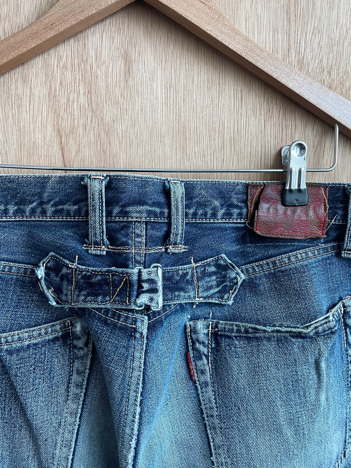 캐피탈 신치백 데님 팬츠 상품이미지6