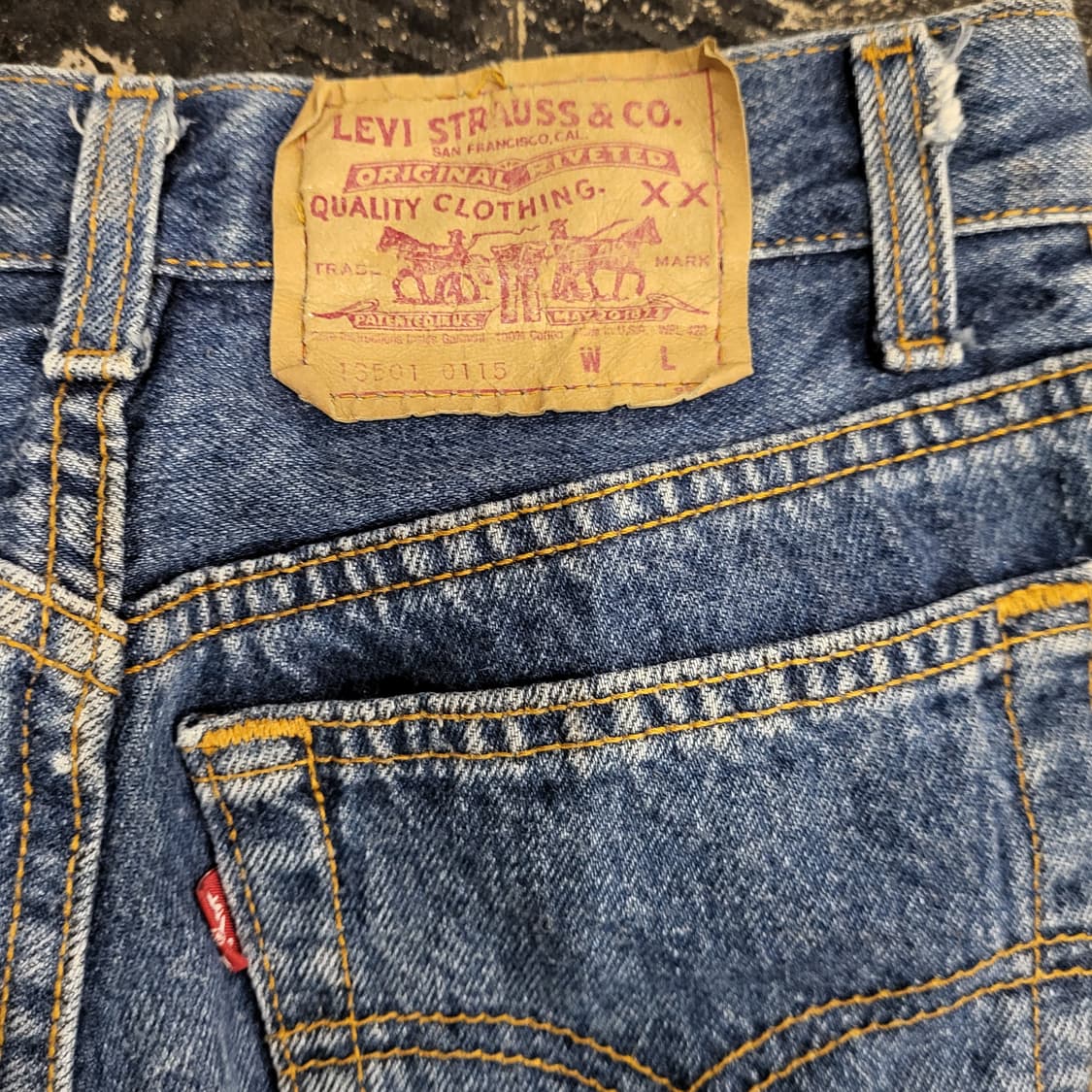 90s 리바이스 청바지 501 (26) made in USA  상품이미지7