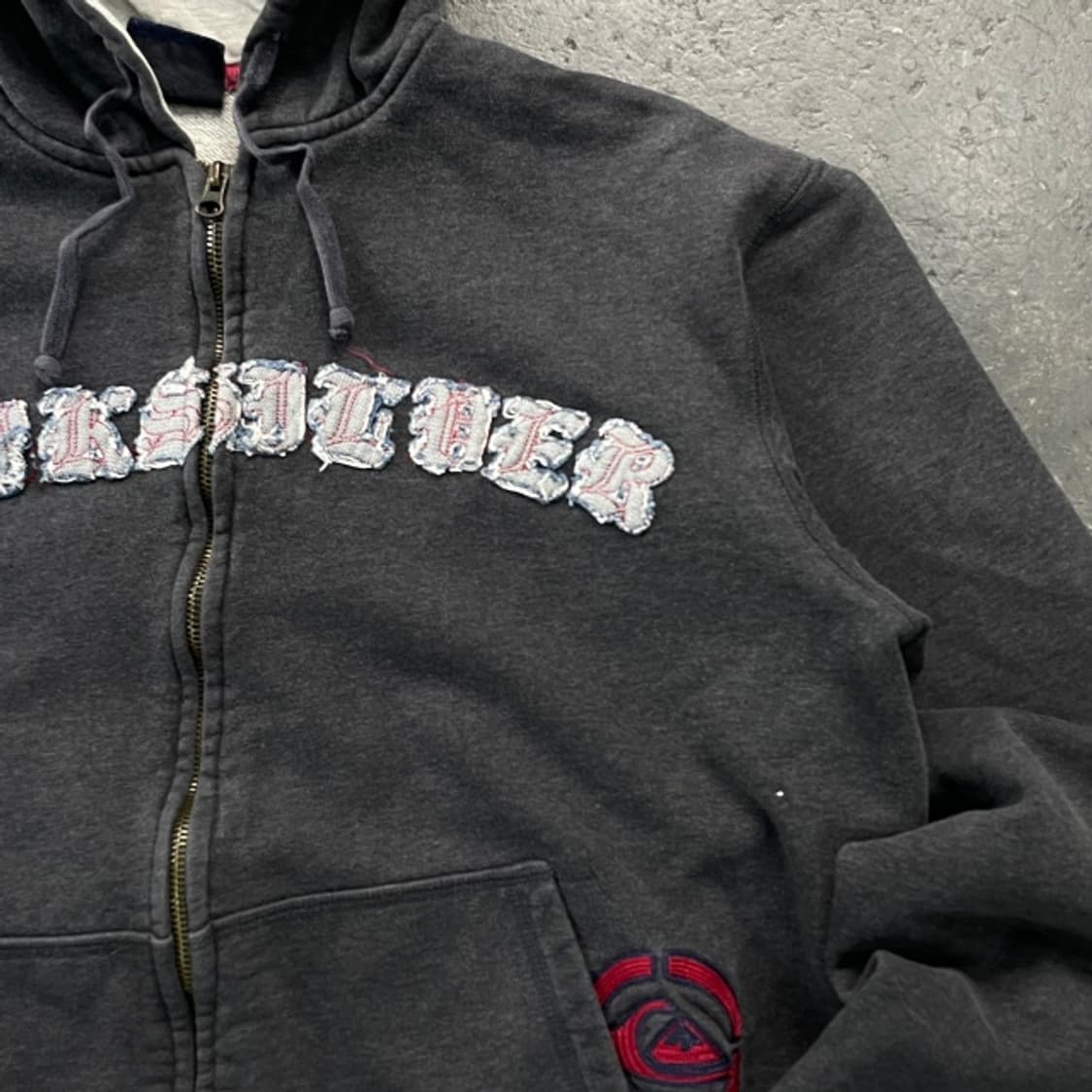 100 퀵실버 Y2K 후드집업 상품이미지2