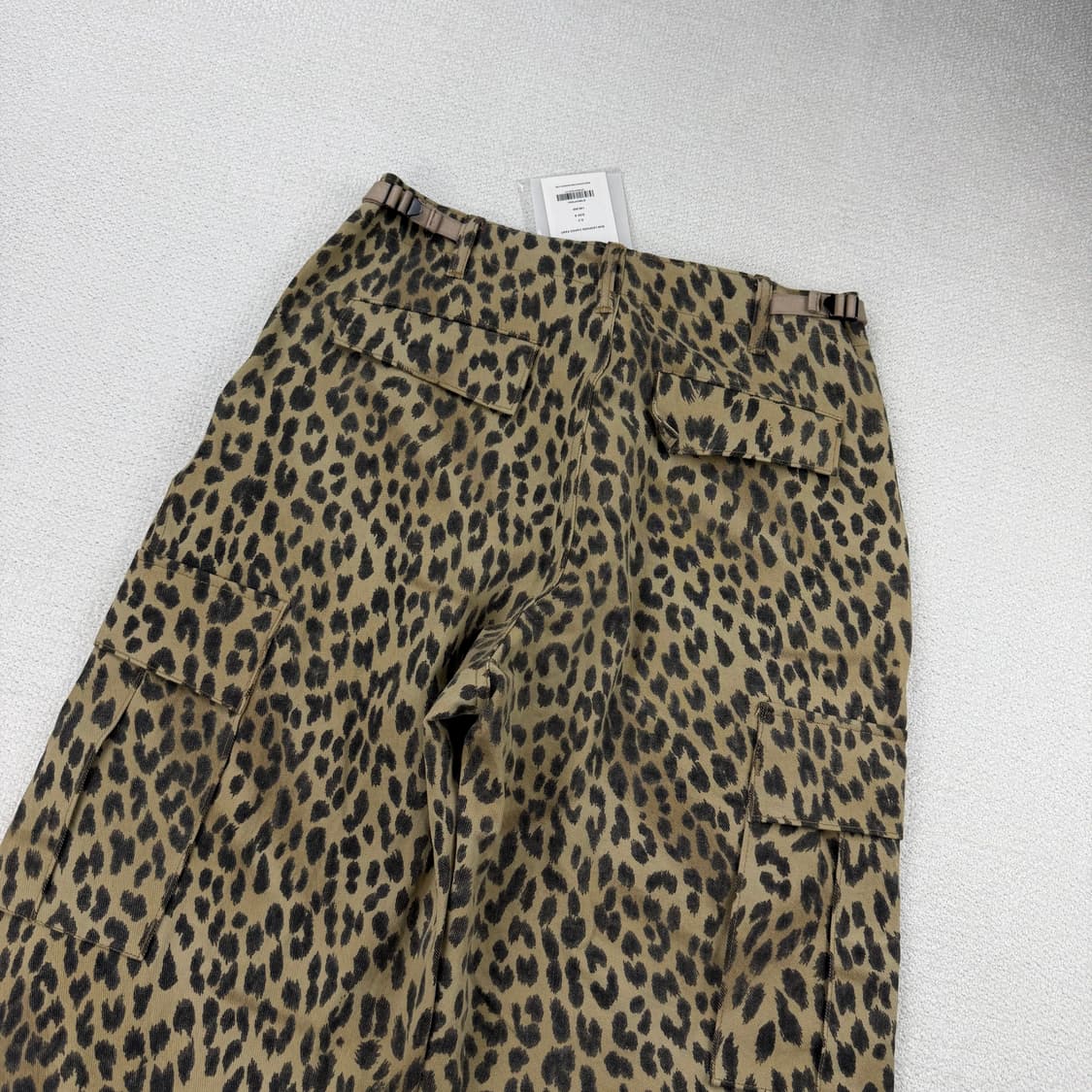 선데이후르츠마켓 썬 레오파드 카고팬츠 상품이미지9