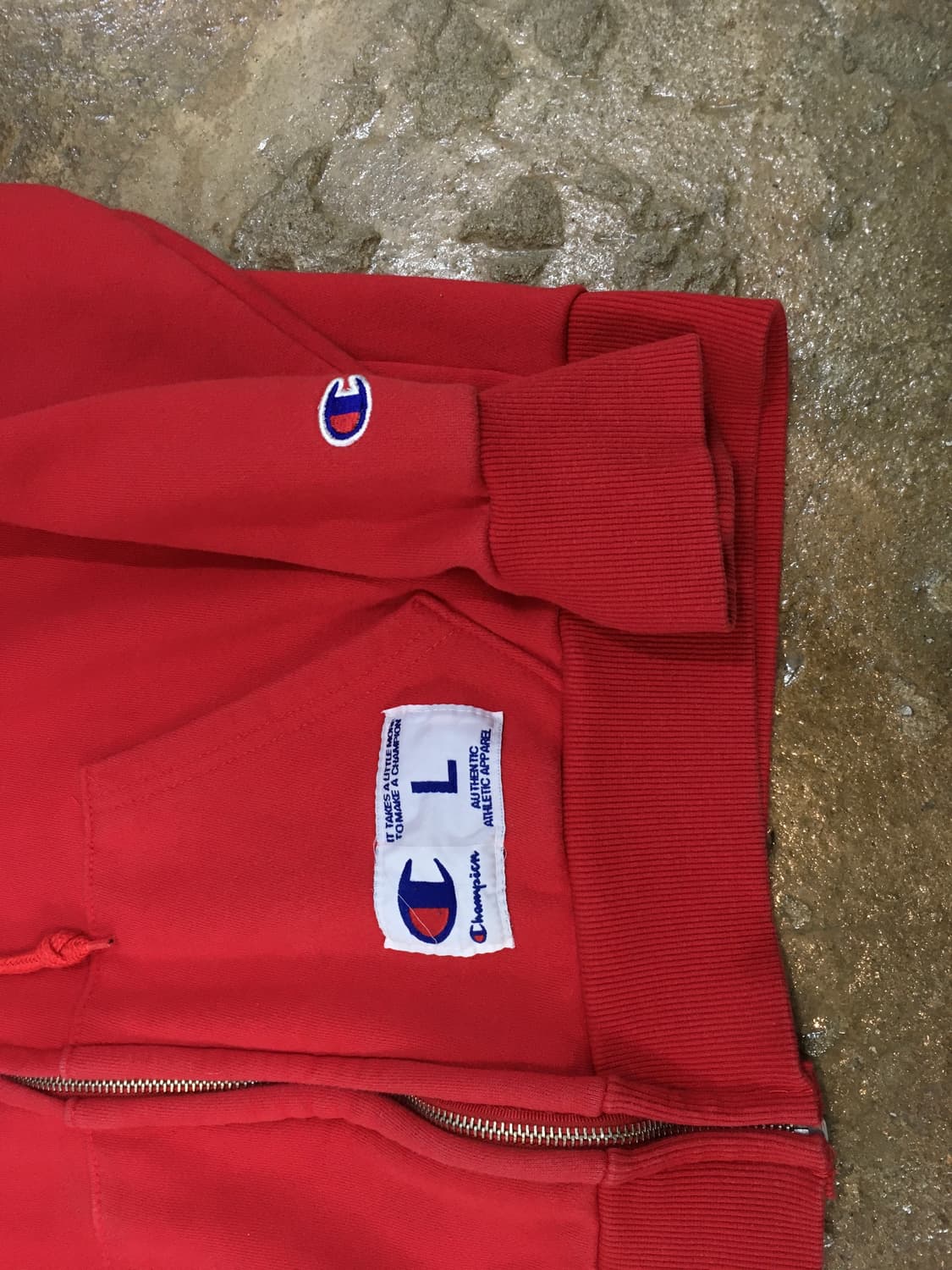 챔피온 후드집업 레드 상품이미지8