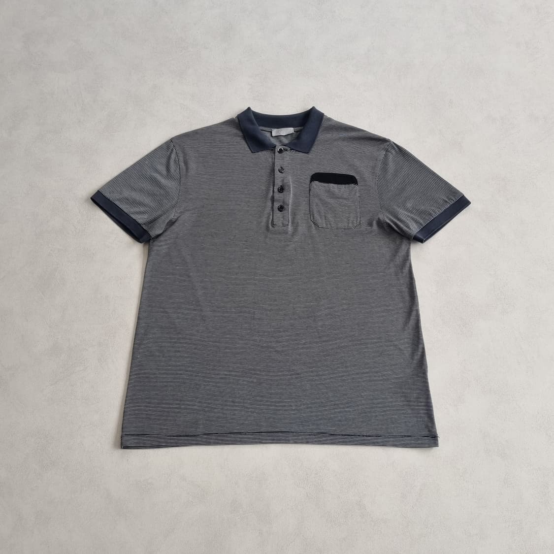DIOR HOMME 08SS 스트라이프 PK반팔 - L 상품이미지1