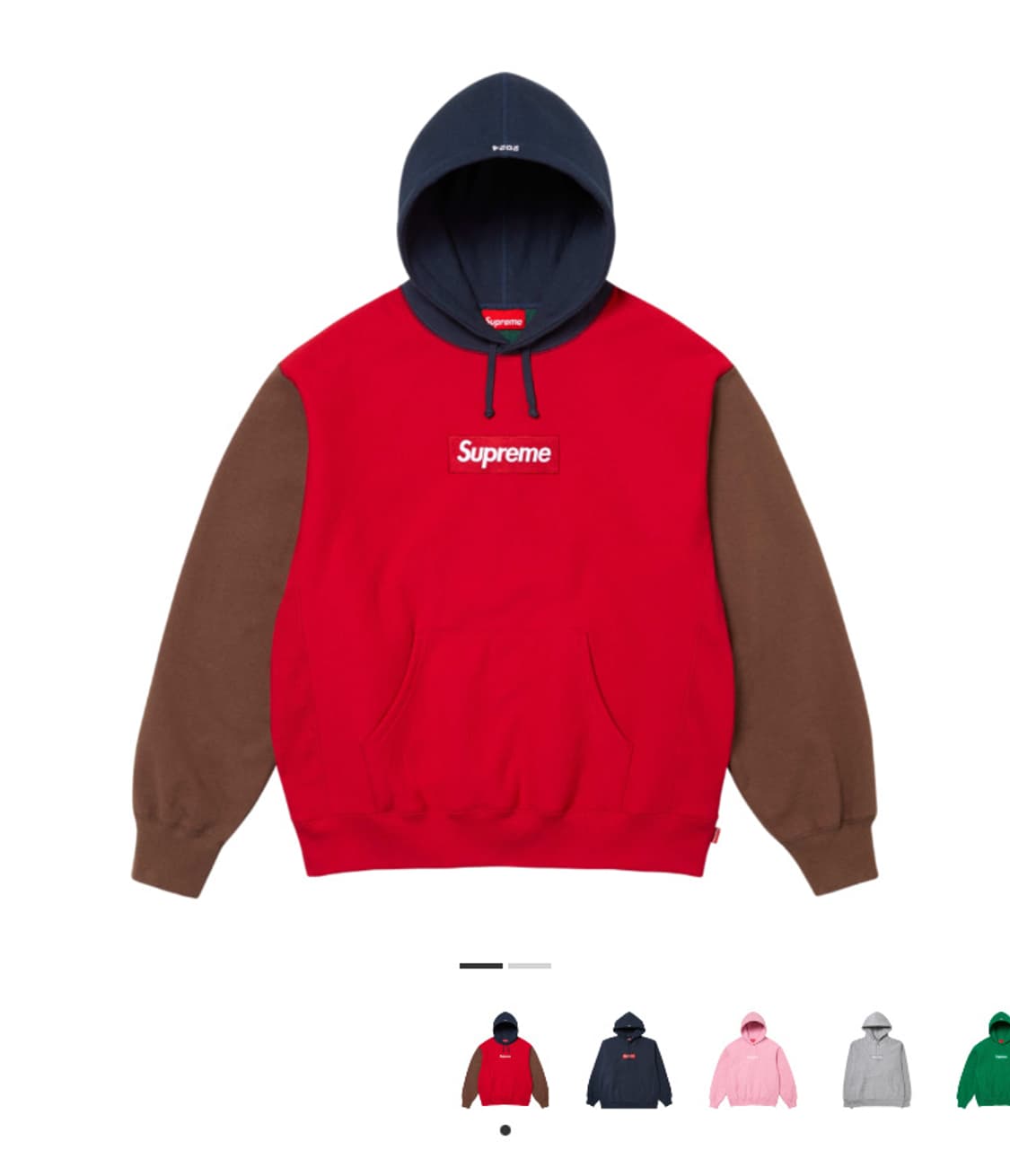 슈프림 박스로고 멀티 후드 m 팝니다 상품이미지1