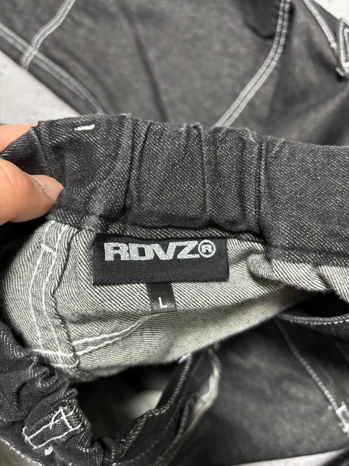 RDVZ 데님 카고 팬츠 상품이미지3