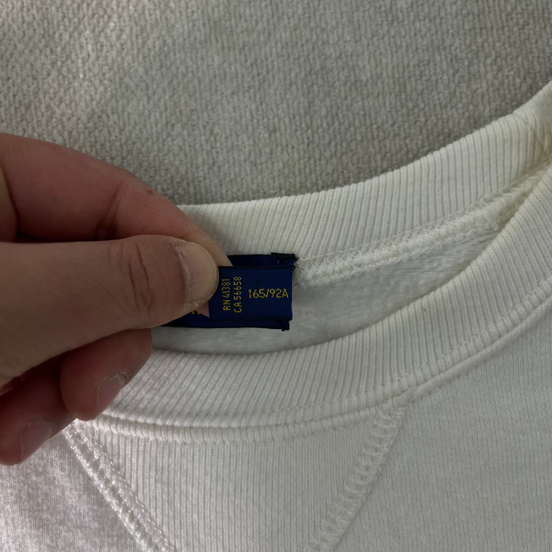 W 95 폴로랄프로렌 성조기 빅로고 맨투맨 상품이미지3