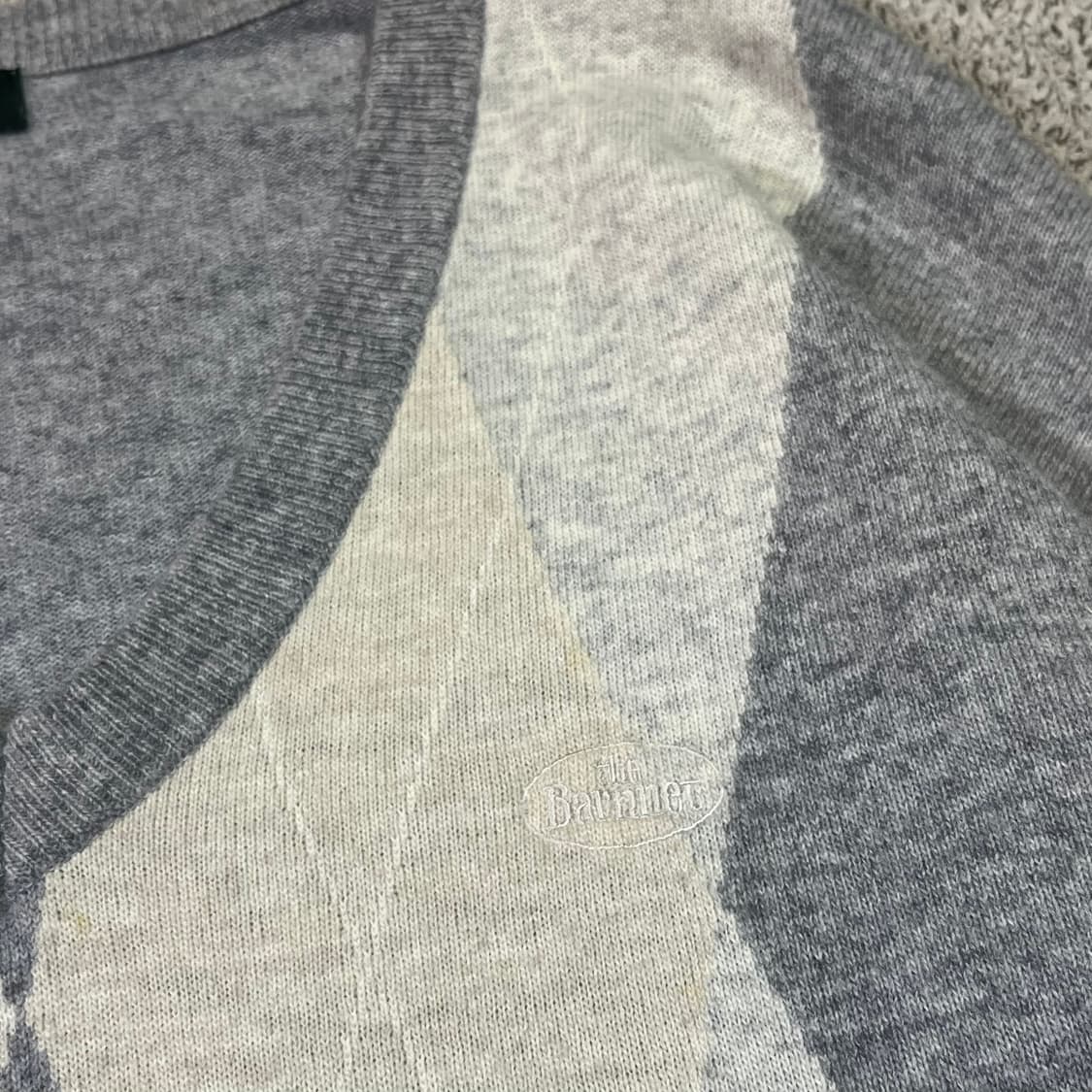 더 바넷 아가일 울 니트 상품이미지2