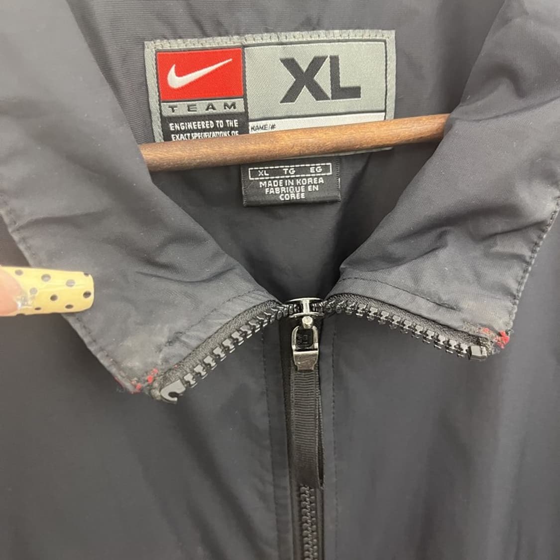 나이키 사우스 캐롤라이나 레트로 빈티지 바람막이 자켓 XL C09993 상품이미지8