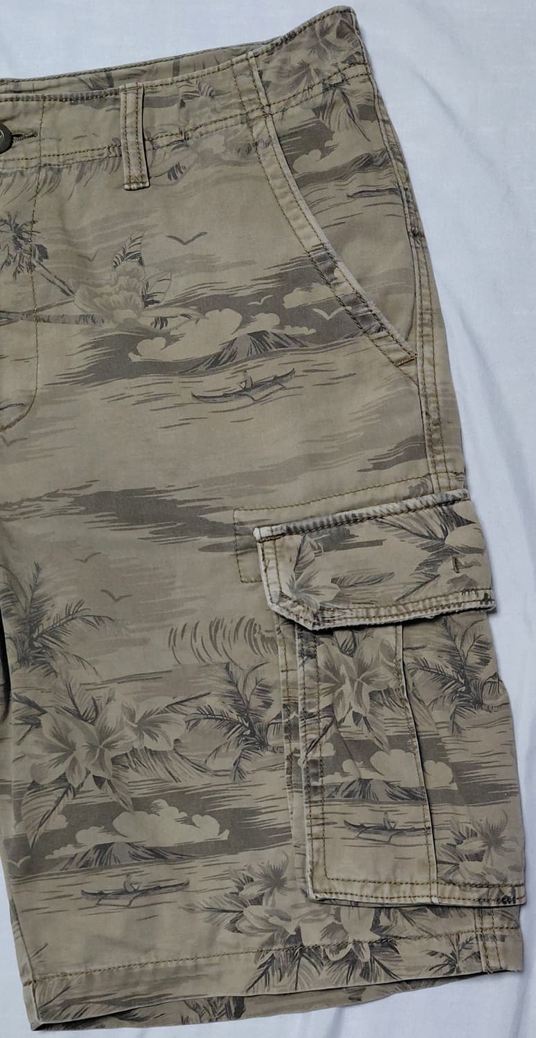 [34] 올드네이비(Old Navy) 트로피컬 알로하 카고 반바지 상품이미지3