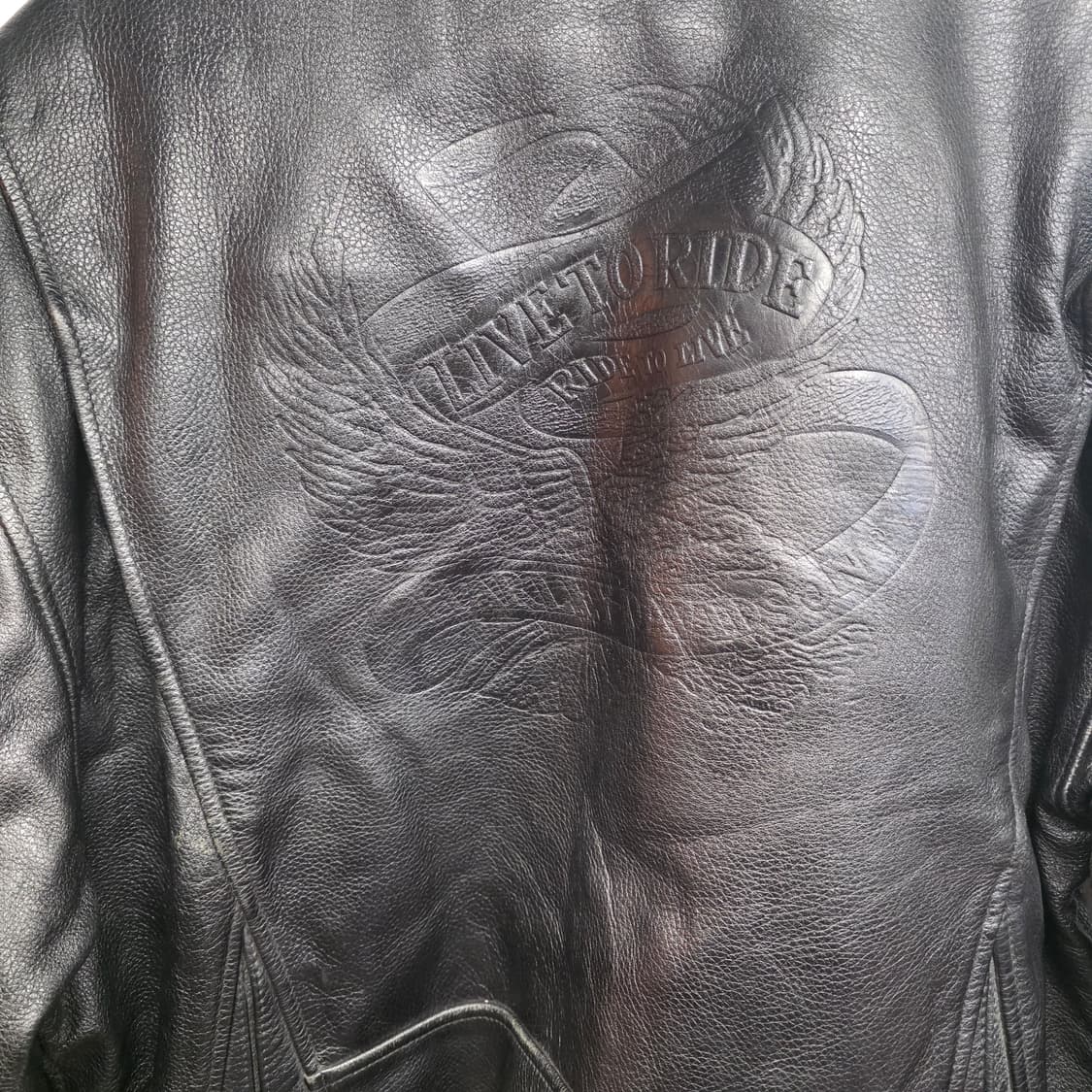 [XL]할리데이비슨 가죽 라이더 자켓 상품이미지9
