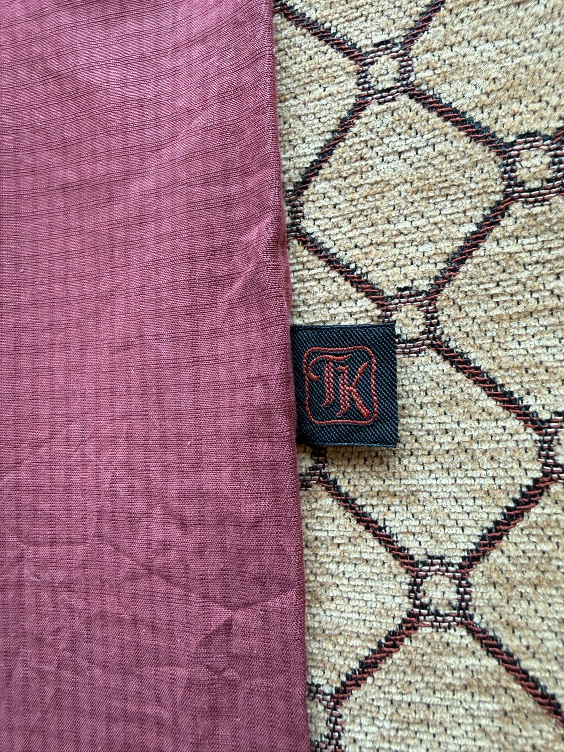 타케오 키쿠치 버건디 라지 셔츠 자켓 상품이미지4