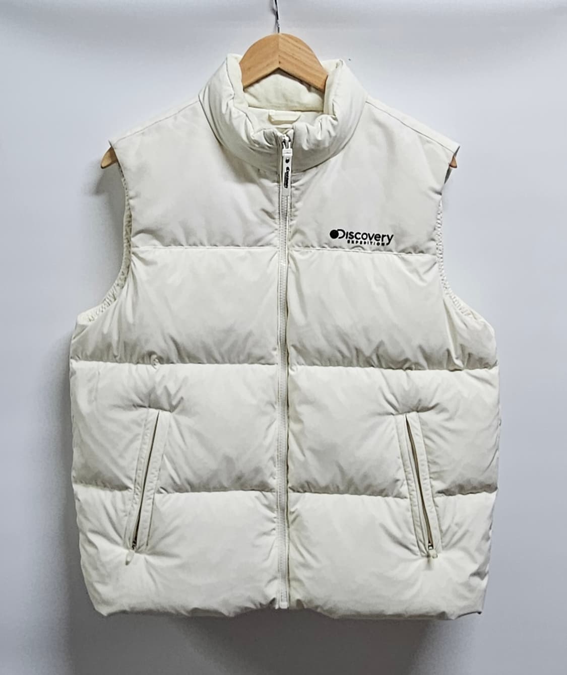 디스커버리 여성 덕다운 패딩조끼 주니어160 여성55 상품이미지1