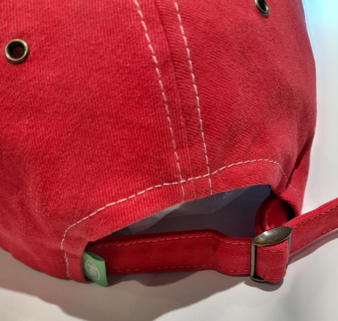 💥예스아이씨 빈티지 워싱 볼캡 (레드)   상품이미지4