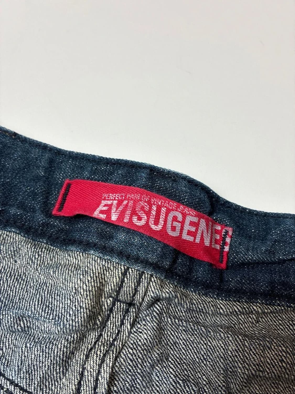 에비수 00's 샌드워싱 옐로우 브러쉬드 버뮤다 데님 쇼츠 PN8709 상품이미지7