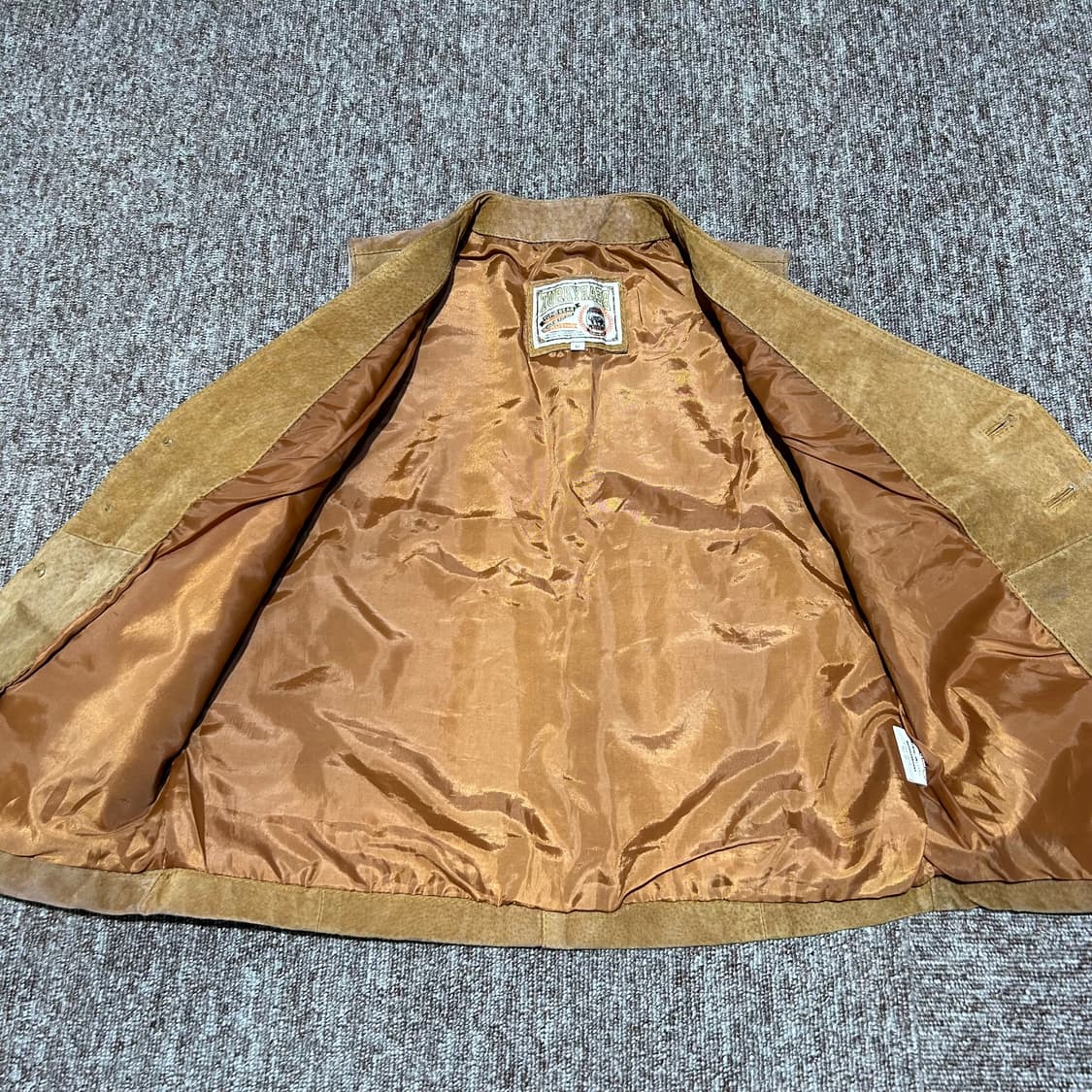 M) TURKY BEAR 돈피 피그스킨 가죽 조끼 베스 상품이미지3