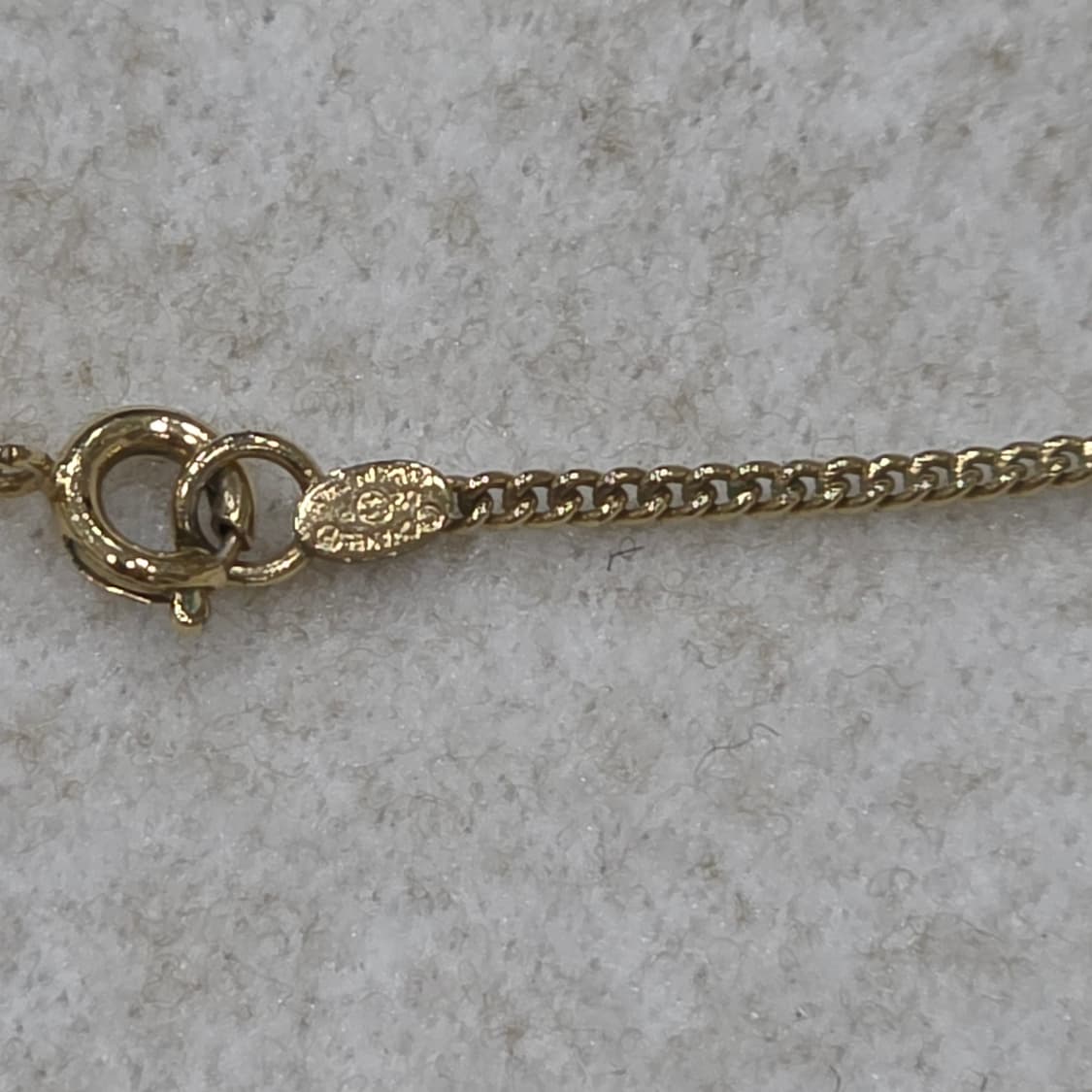 샤넬 하트자물쇠 열쇠 펜던트 금장 목걸이 상품이미지7