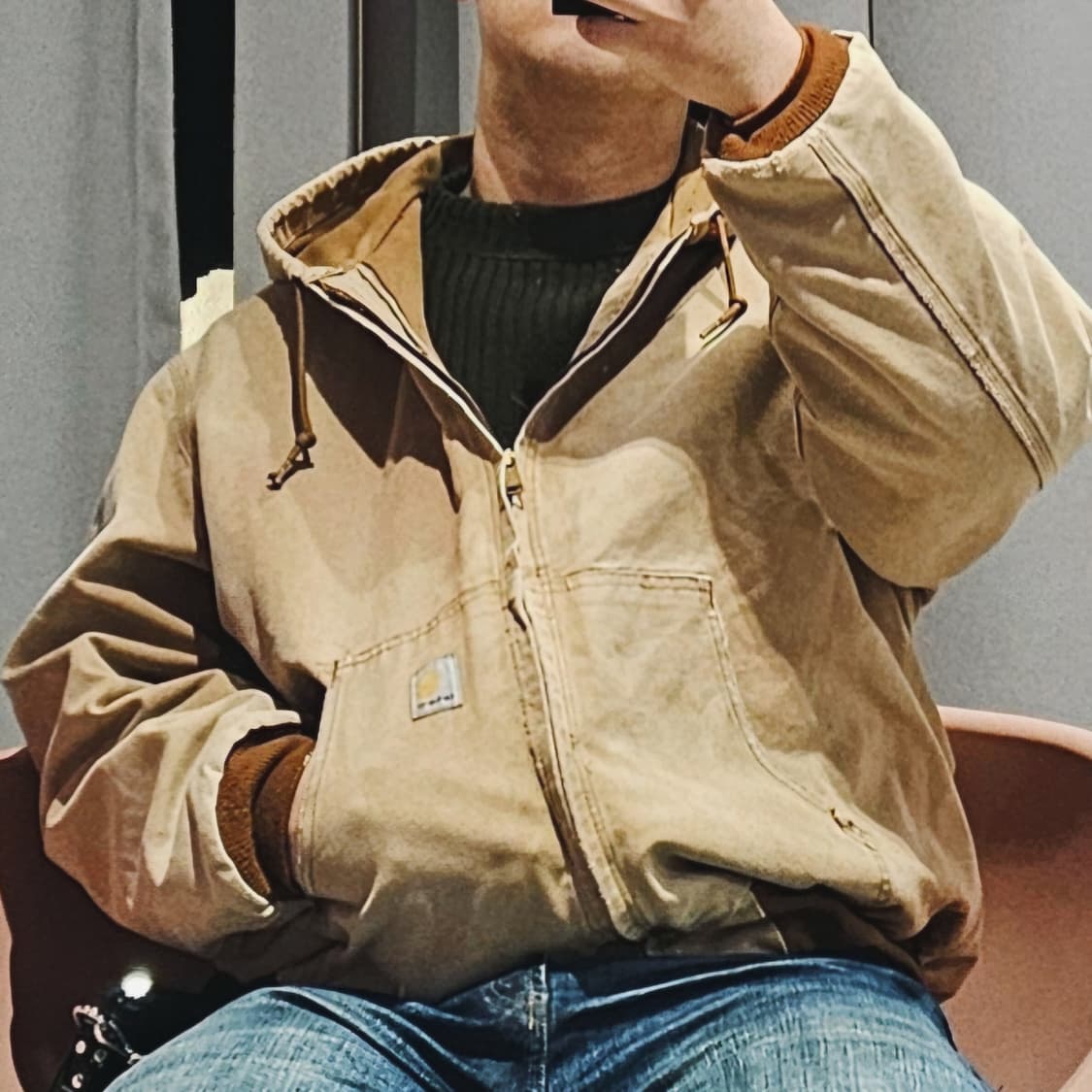 칼하트 액티브자켓 J131 2XL (착샷 o) 상품이미지5